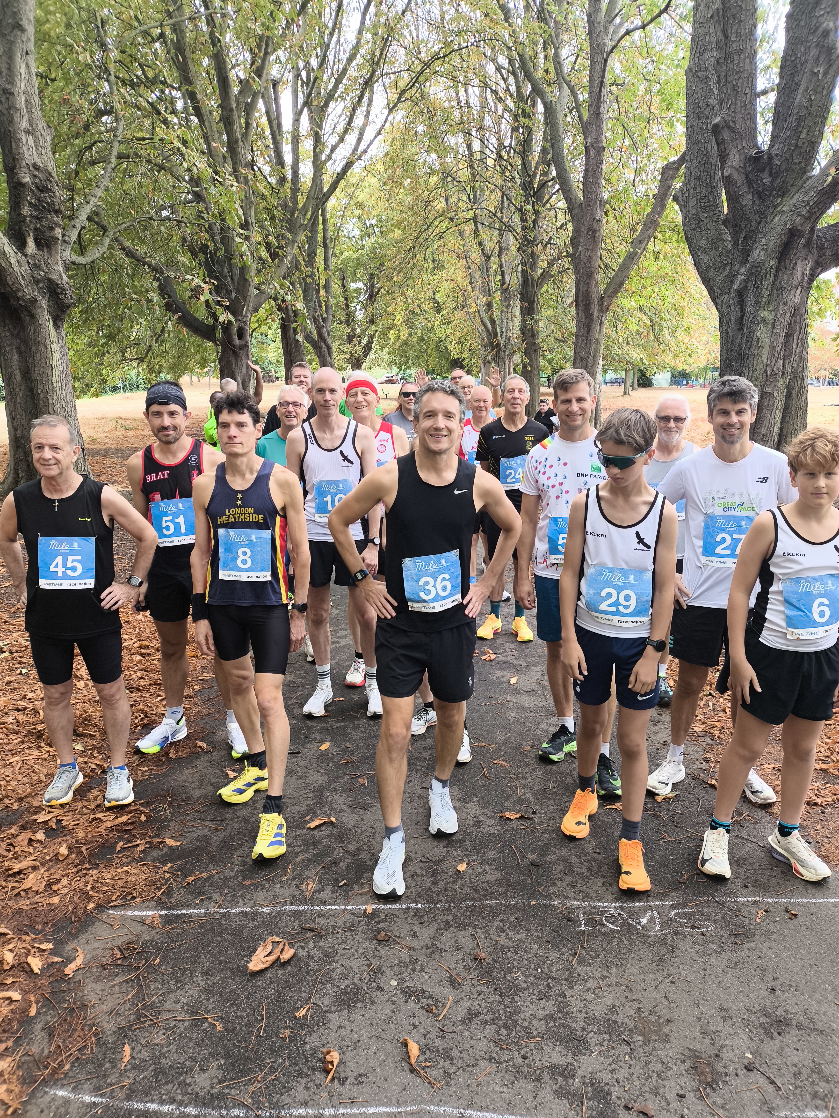 Results for the Ealing Mile September 2026